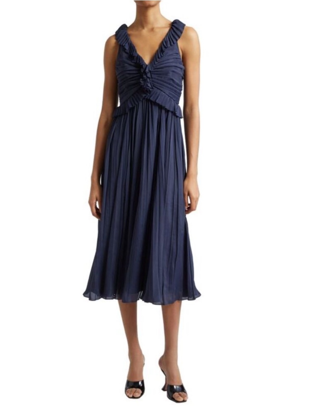 Cinq à Sept ruffle midi dress